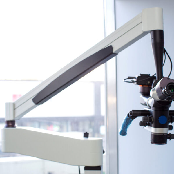 adjustable stand microscope in clinic